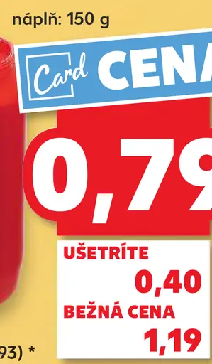 K-CLASSIC Olejová sviečka