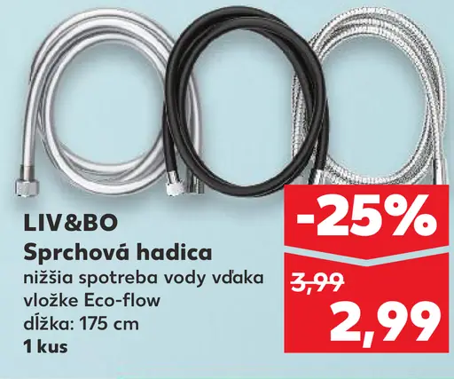 LIV&BO Sprchová hadica