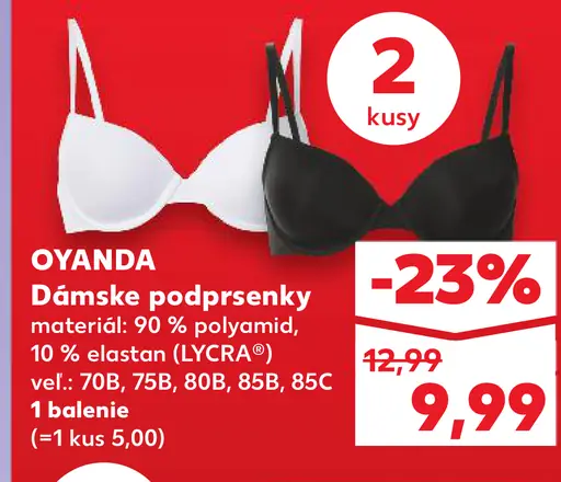 Oyanda dámske podprsenky