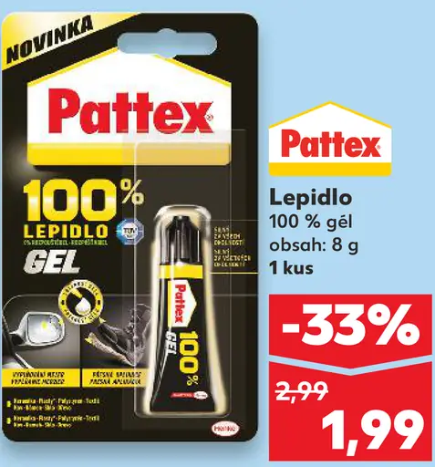 Pattex Lepidlo 100% gel