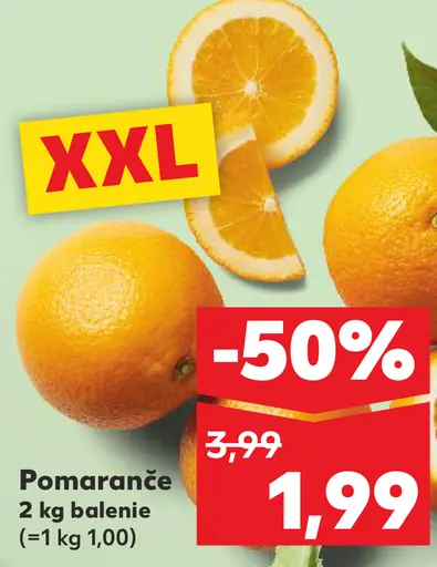 Pomaranče XXL balenie