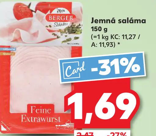 Berger Jemná saláma