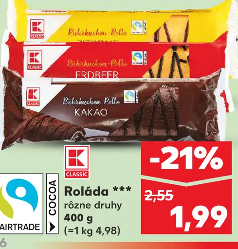 K-Classic Rohláda kakaová