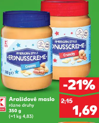 K-Classic Arašidové maslo