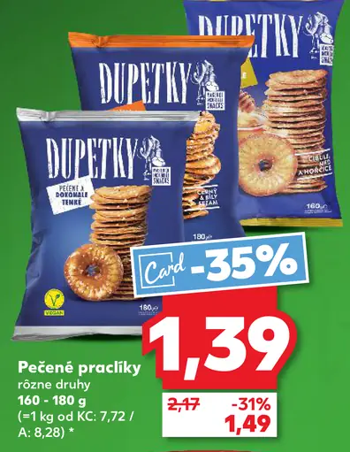 K Classic Pečené praclíky