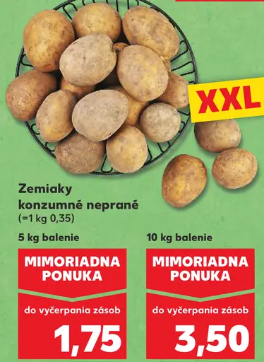Zemiaky konzumné nepravné