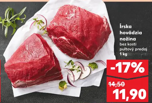 Írska hovädzia nožina bez kosti