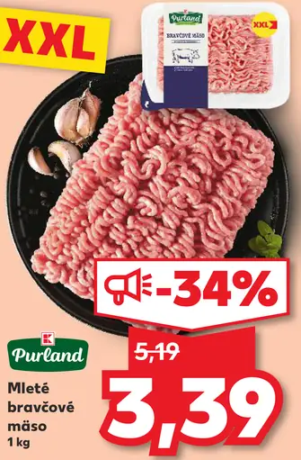 Purland Mleté bravčové mäso