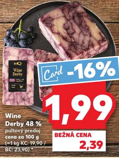 Wine Derby 48 % syr