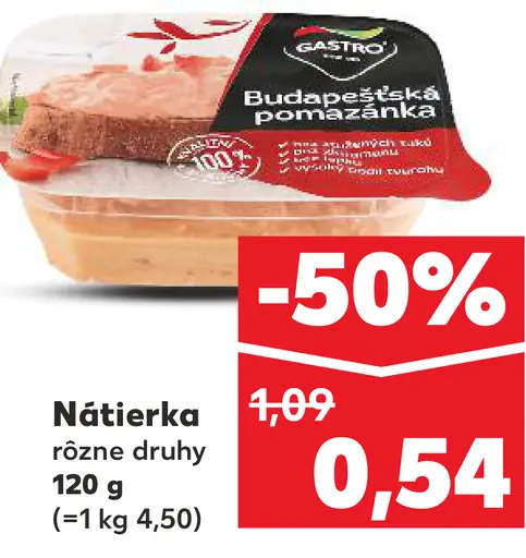 Gastro cesnaková nátierka
