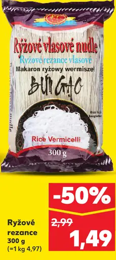 Ryžové rezance rice vermicelli