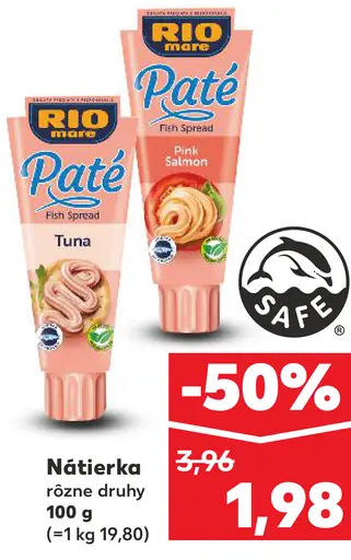 Rio mare Paté tuna nátierka