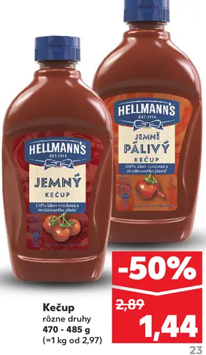Hellmann's Kečup jemný
