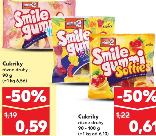 Nimm2 Smile gummi cukríky