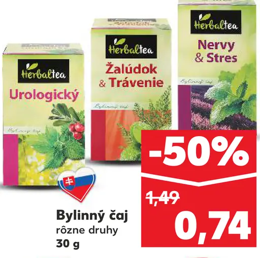 Herbex urologický čaj s brusnicami