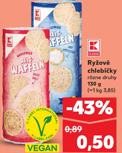 K-Classic Ryžové chlebíčky