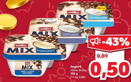 Müller Mix jogurt