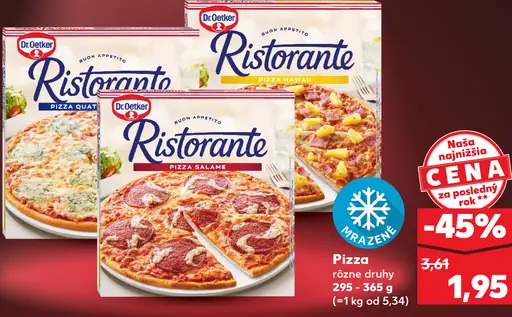 Dr. Oetker Ristorante pizza mrazená