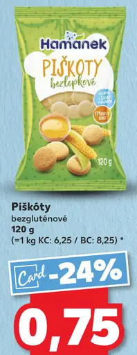 Hamánek Piškoty bezlepkové