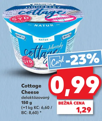 Madeira Cottage Cheese delaktózovaný