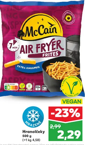 McCain Air Fryer hranolčeky