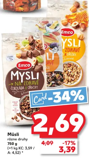 Emco Mysli Na zdraví rôzne druhy