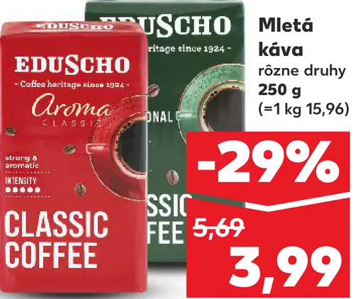 EduScho Mletá káva