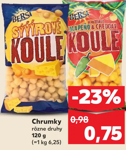 Bers syrové koule chrumky