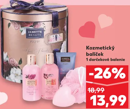 Janette Beauty love kozmetický darčekový balíček