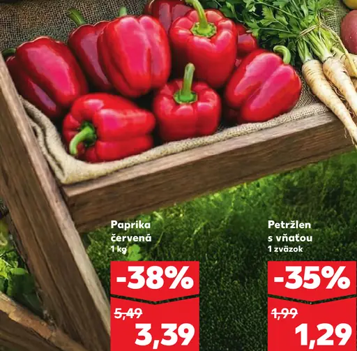 Petržlen s vňaťou