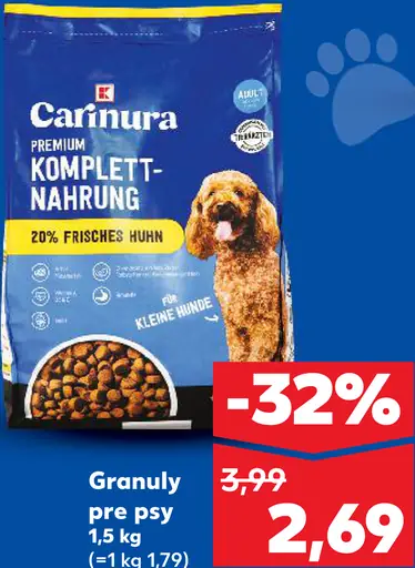 Carnura Granuly pre psy