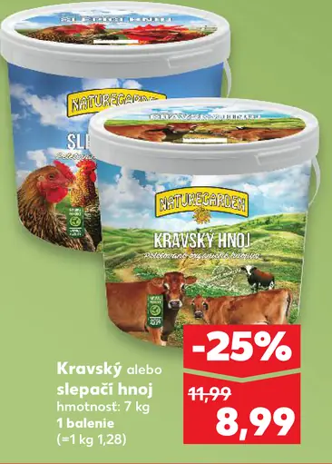 Kravský alebo slepačí hnoj