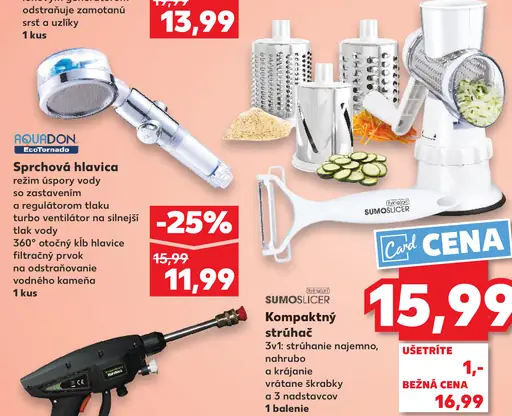 Sumoslicer Kompaktný strúhač