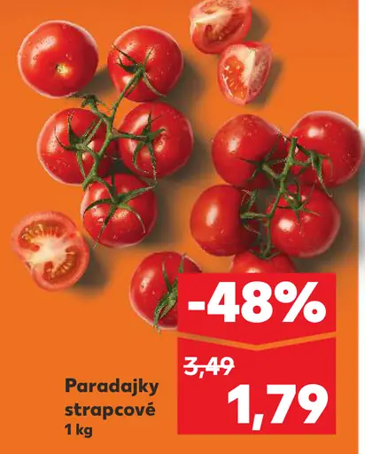 Paradajky strapcové