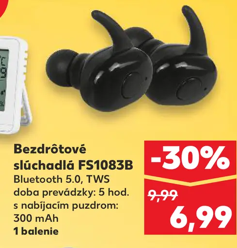 Bezdrôtové slúchadlá FS1083B Bluetooth 5.0 TWS