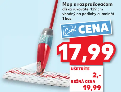 Vileda Mop s rozprašovačom