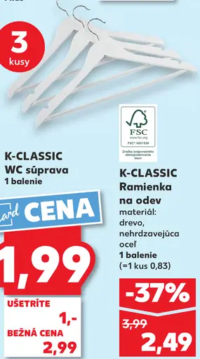 K-Classic Ramienka na odev