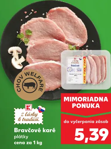 Bravčové karé plátky