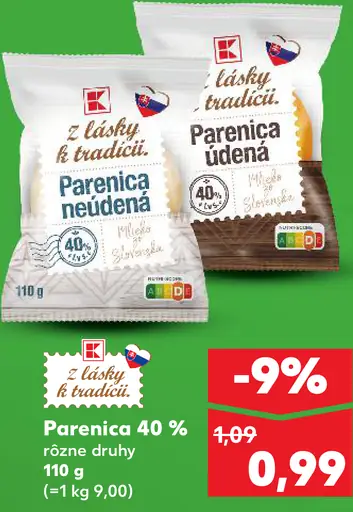 K-Classic Parenica neúdená