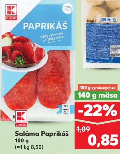 K-Classic Saláma Paprikáš