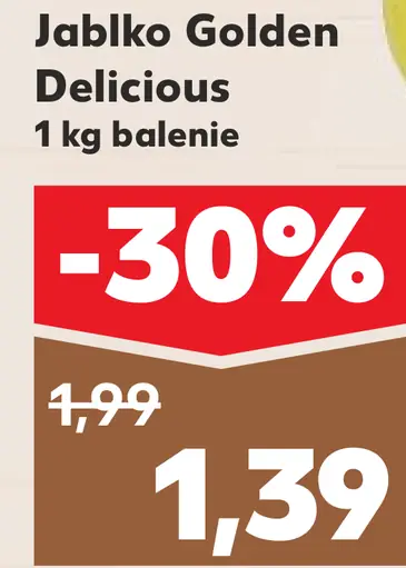 Jablko Golden Delicious