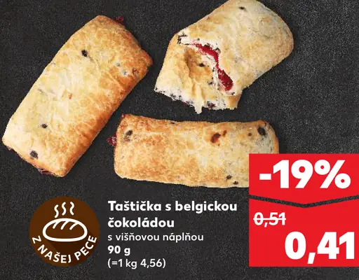 Višňová taštička s belgickou čokoládou