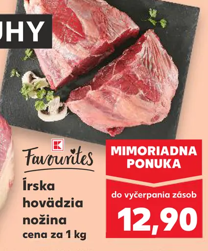 Favorites Írska hovädzia nožina čerstvé hovädzie mäso