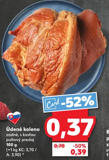 Údené koleno zadné