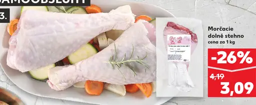 Morčacie dolné stehno