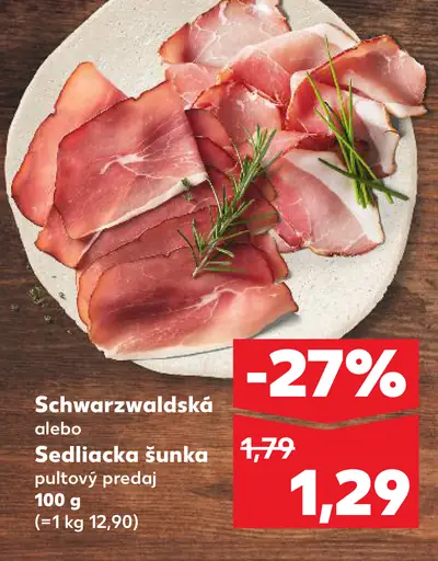 Schwarzwaldská alebo Sedliacka šunka