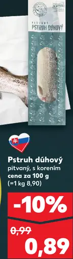 Pstruh dúhový pitvaný s korením