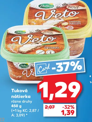 Pilos Veto tuková nátierka