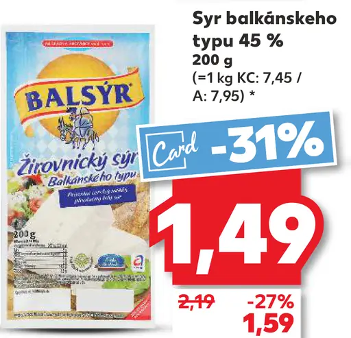 Balsýr Žinčicový syr balkánskeho typu