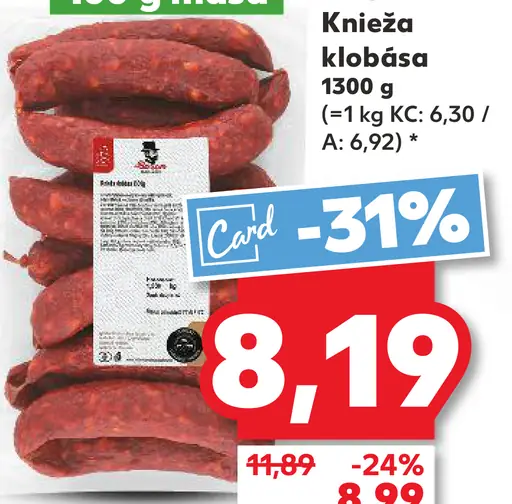 Mäsiarstvo Kníža klobása